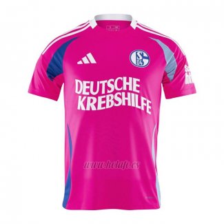 Tailandia Camiseta Schalke 04 Portero Pink October 2024-2025